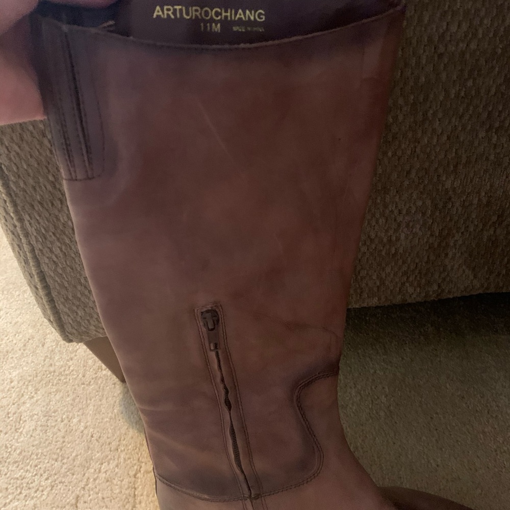 Arturochiang tall riding boots
